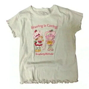 NWT Y2K style‎ baby doll Strawberry Shortcake T shirt size large.